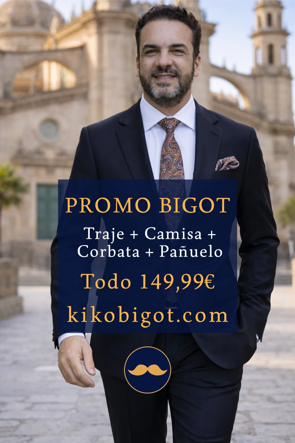 Promoción Trajes en Kiko BIgot